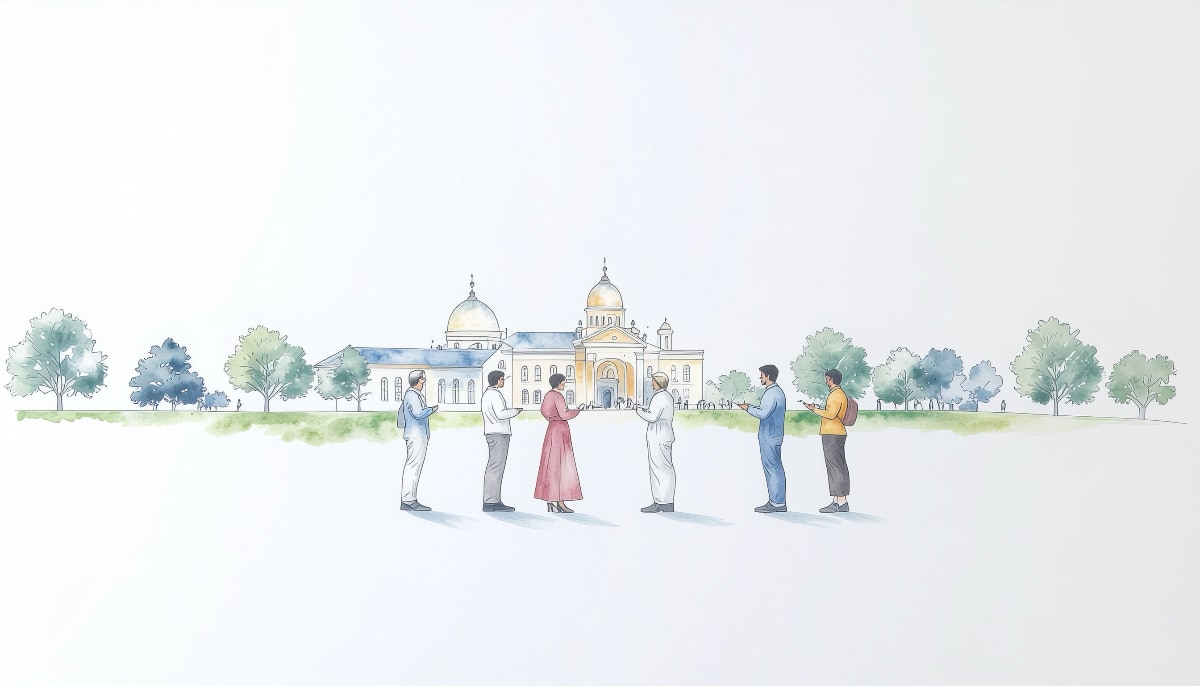 Expertos multidisciplinarios en un campus